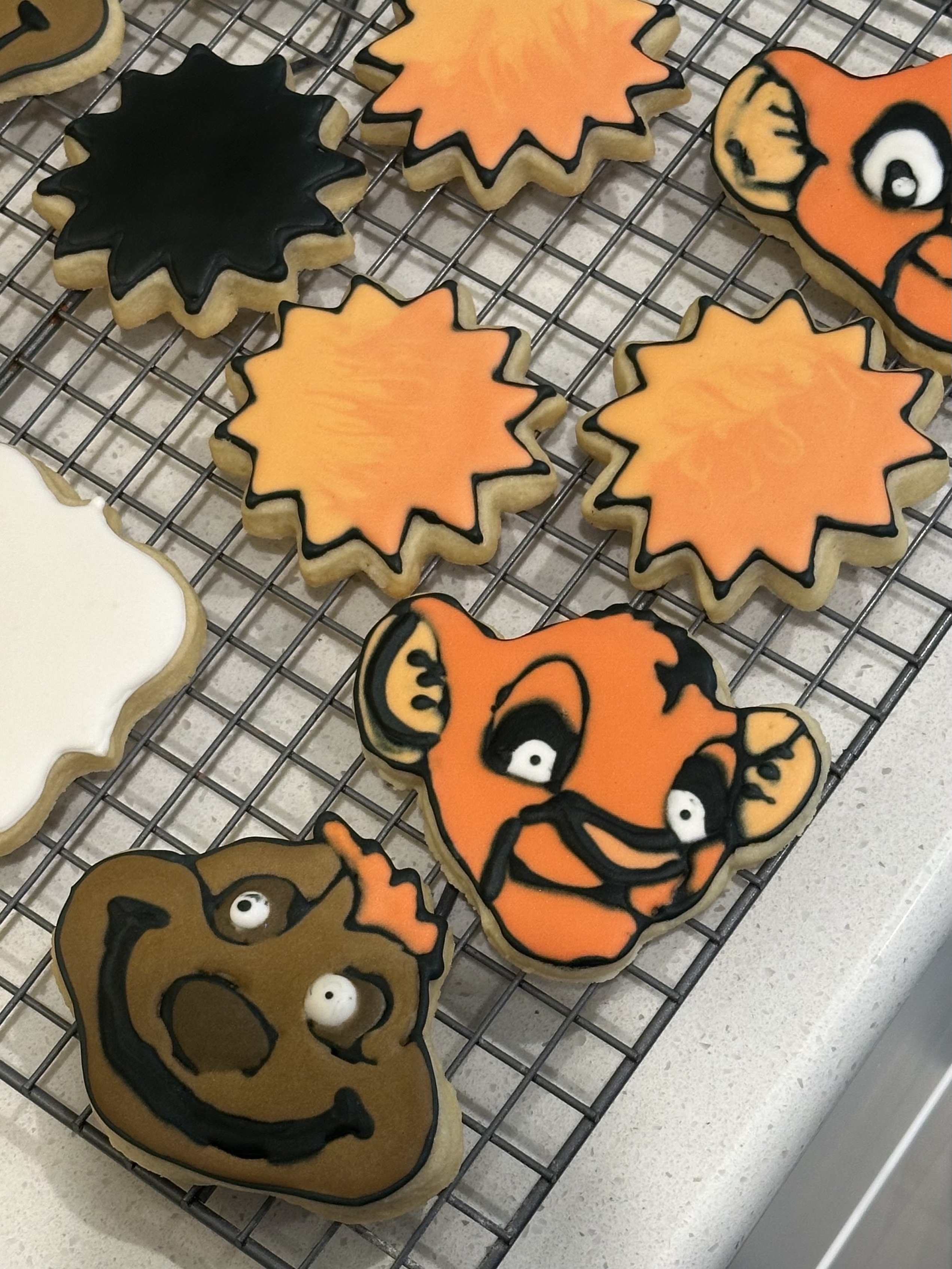 Lion King cookies